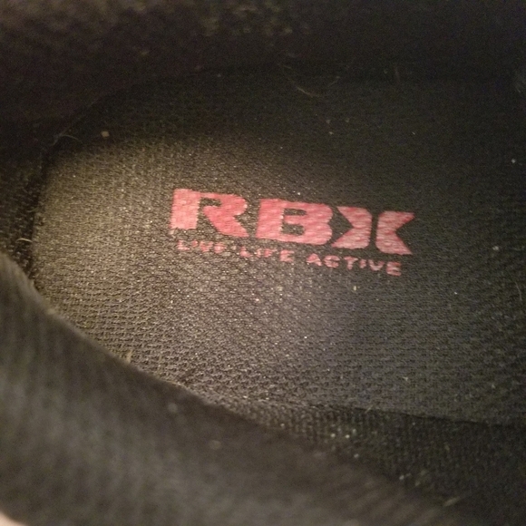 RBX Gray/ Red  Live Life  Adventure Lace Up Running Shoe 10.5 - Picture 8 of 8